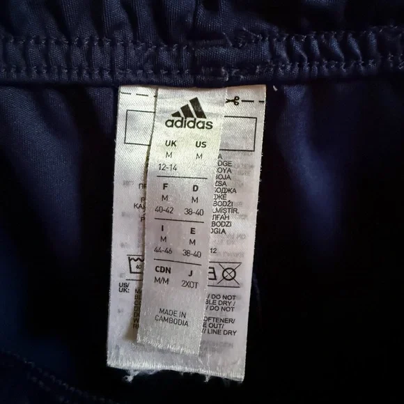 Adidas Dark Blue Sports Shorts - Picture 2 of 2